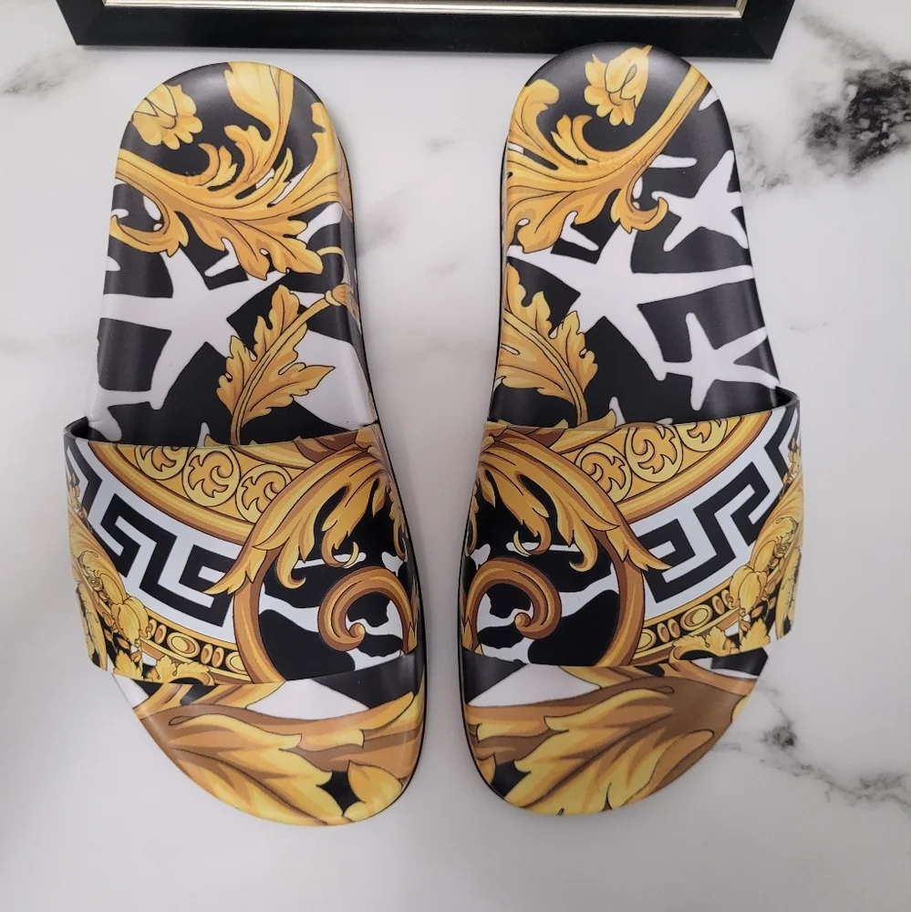 Authentic Versace Slides - Picture 1 of 5
